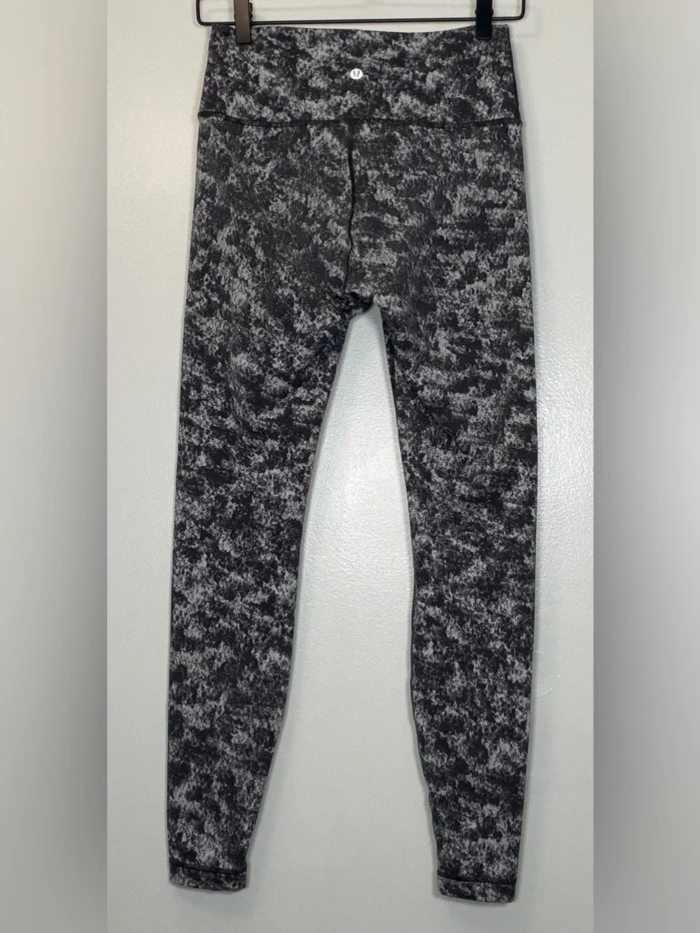lululemon athletica Grey Marbled High-Rise Leggings